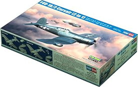 【中古】ホビーボス 1/48 エアクラフトシリーズ F4U-1A/2 2in1 プラモデル 81788