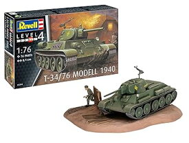 【中古】ドイツレベル 1/76 ドイツ陸軍 T34/76 1940 プラモデル 03294
