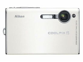 【中古】Nikon Coolpix S5 6MP デジタルカメラ 光学3倍ズーム (ホワイト)