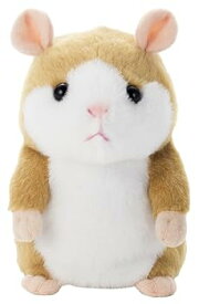 【中古】MimicryPet ミミクリーペット ハムスター ぬいぐるみ ピーナッツクリーム