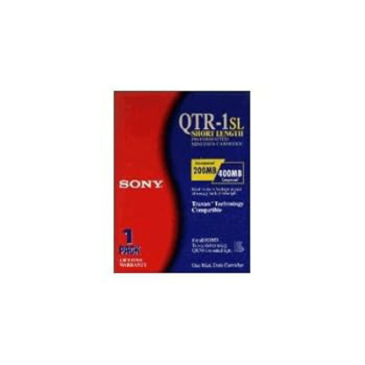 楽天市場】【中古】Sony Travan qtr-1 SLフォーマット済みメディア 