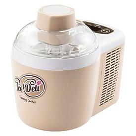 【中古】ハイアール アイスクリームメーカー アイスデリ プラス ベージュ 事前冷却不要 JL-ICM720A