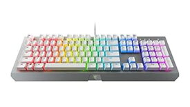 【中古】(非常に良い)Razer Blackwidow X Chroma Mercury Edition - Mechanical Gaming Keyboard - Us Layout - Frml Packaging