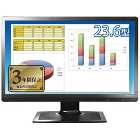 【中古】(非常に良い)I-O DATA ブルーライト低減機能 HDMI端子搭載 23.6型ワイド液晶ディスプレイ ブラック LCD-MF243EBR