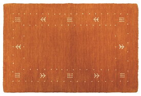 ウール 玄関マット フロアーマット お部屋のインテリアとして 手織り機で職人が織った インドギャッペ IBIS 約60cm×90cm