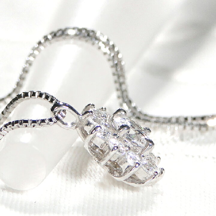 楽天市場】pt900【0.70ct】フラワー ダイヤモンド ネックレス 