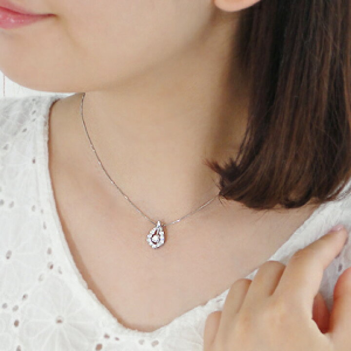 楽天市場】K18WG【0.5ct】ダイヤモンド 馬蹄 ネックレス/ネックレス 