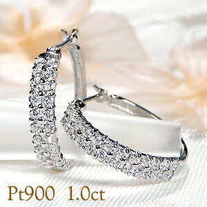 Pt900y1.0ctz_Ch t[v sAXv`i Ւf WG[ fB[X _CsAX _ChsAX t[v NX}X 0.5Jbg 2 G^jeB _CA 4a  