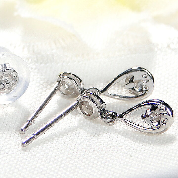 楽天市場】Pt900【0.20ct】ダイヤモンド ピアスダイヤピアス プラチナ 