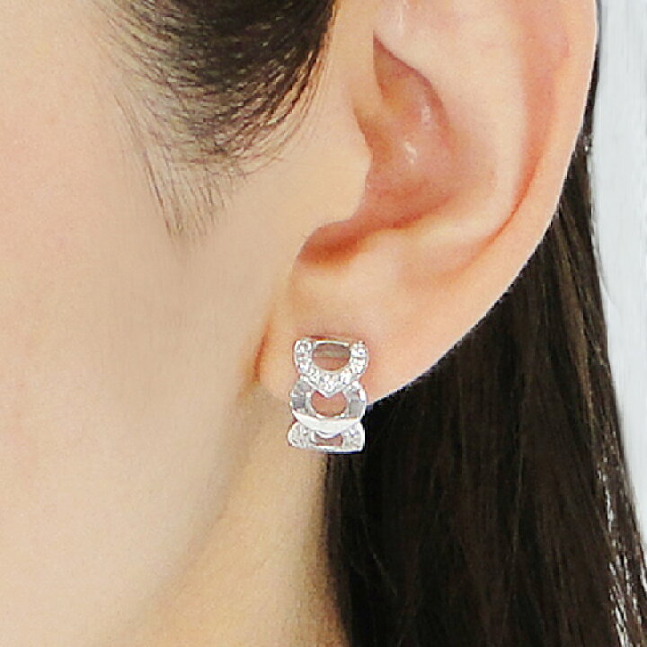 楽天市場】Pt900【0.28ct】ダイヤモンドフープピアス人気 ジュエリー 