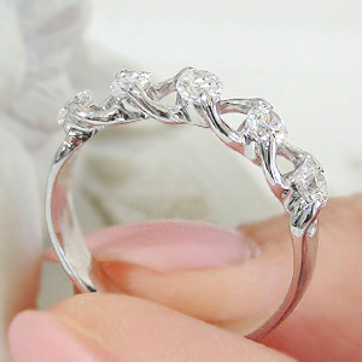 楽天市場】pt900【0.5ct】ダイヤモンド リングジュエリー アクセサリー 