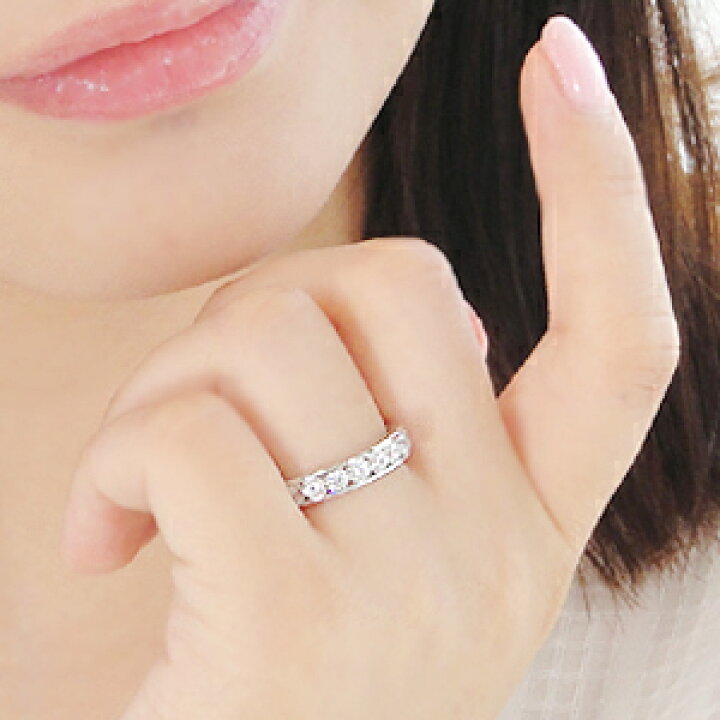 楽天市場】pt900【1.0ct】ハート＆キューピッド テンダイヤモンド 