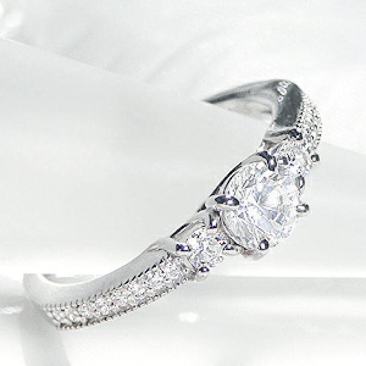 楽天市場】pt900【0.75ct】 ダイヤモンド リング 【送料無料】【刻印 