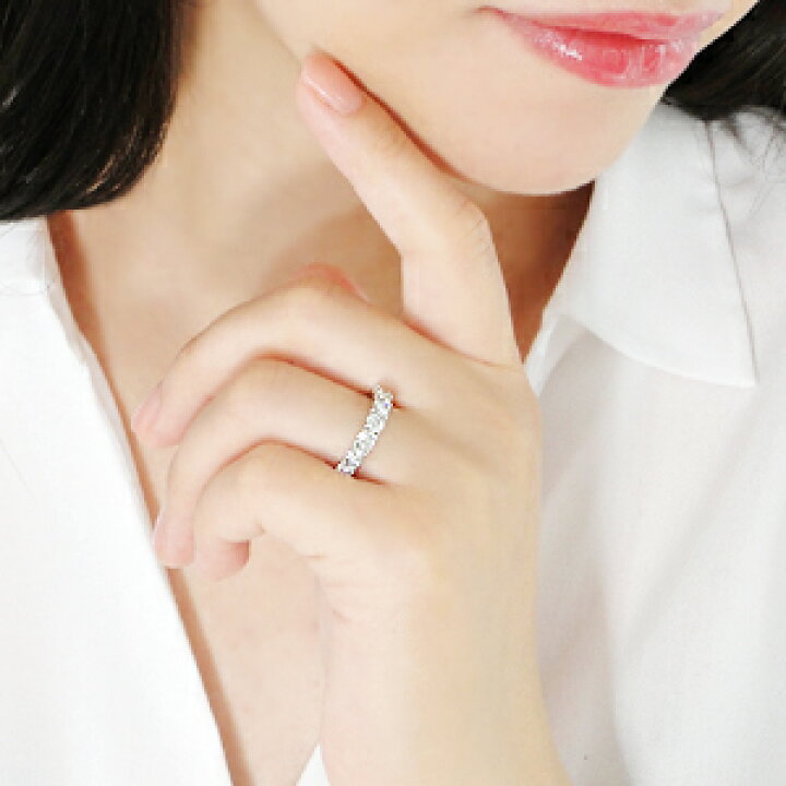 楽天市場】pt900【1.00ct】ダイヤモンド エタニティリング【送料無料 