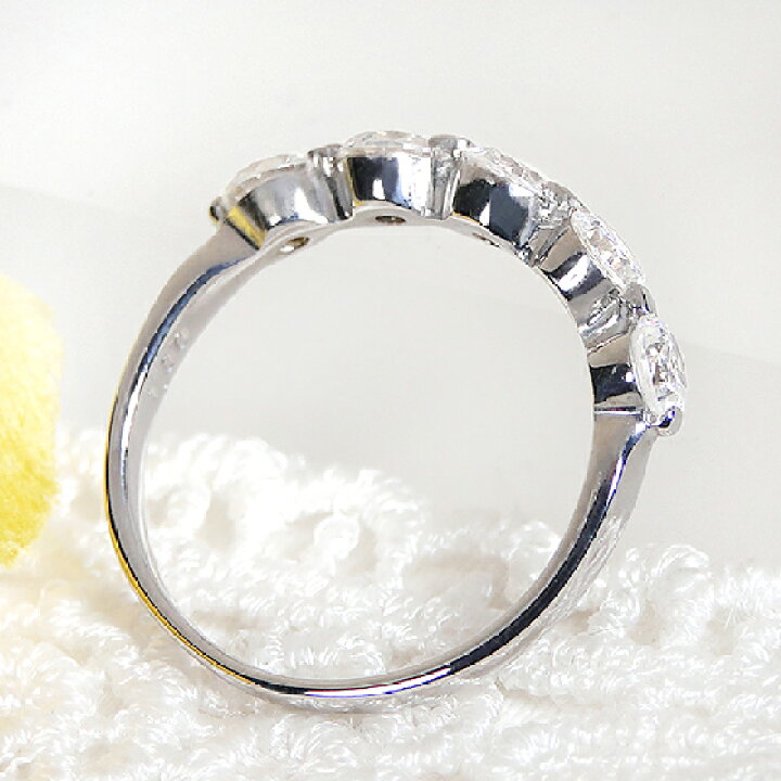 楽天市場】pt900【1.00ct】ダイヤモンド リング【送料無料】【代引 