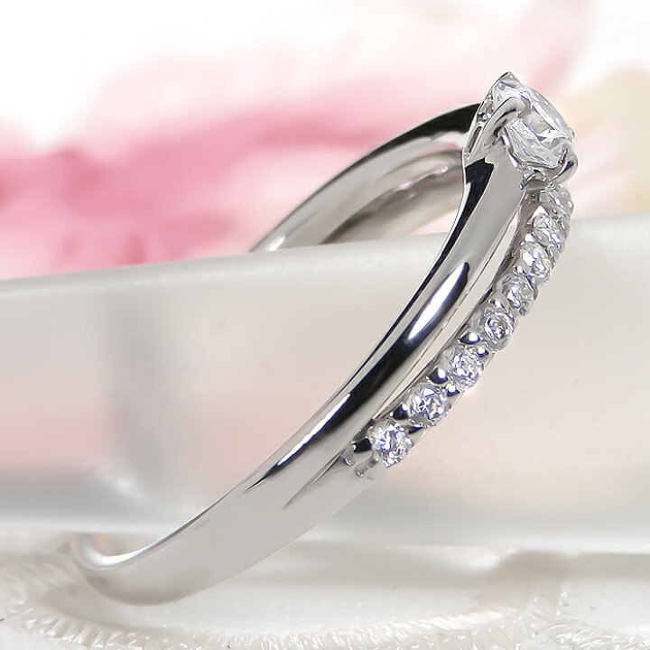 楽天市場】Pt900【0.37ct】ダイヤモンド リング【送料無料】【刻印無料 