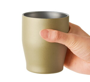 真空断熱 タンブラー 350ml ゴールド 4個セット ステンレス 保温 保冷 二重構造 結露しにくい クール ホット 小さめ 洗いやすい おしゃれ