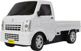ラジコン 軽トラ スズキ キャリー SUZUKI CARRY 軽自動車 1/20 スケール 走行時 ヘッドライト 光る 電池 車 こども 子供 おもちゃ 玩具 プレゼント かっこいい