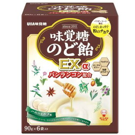 UHA 味覚糖のど飴EXα 90g x 6 ヘルス