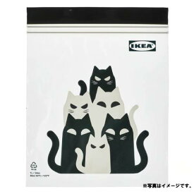 イケア　KUSTFYR フリーザーバッグ1L 25枚