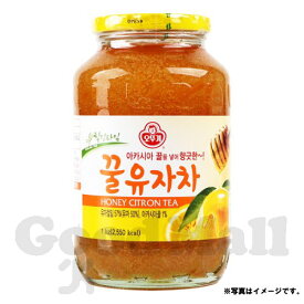 韓国食品　蜂蜜入りで甘さアップ！三和　蜂蜜　柚子茶(瓶)　1kg