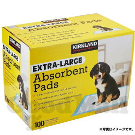 カークランド　 エクストララージ ペット用吸水シート 100枚（1829955） 76cm×58cm 1箱ペット用品