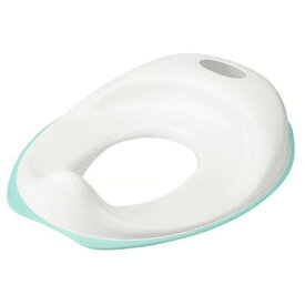 イケア　TOSSIG トイレ便座, ホワイト/ターコイズ 子供用品