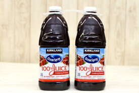 【カークランド】クランベリーフルーツミックスジュース 2.83LX2本　ドリンク コストコ