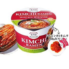 韓国食品　宗家　キムチカップラーメン　140g（韓国ラーメン）