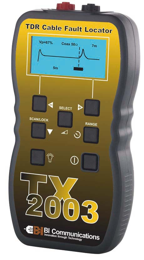 デモ機として使用した中古品となります あらかじめご了承ください 5％OFF TX2003 一部予約 TDRケーブル診断 デモ機中古品 測長機