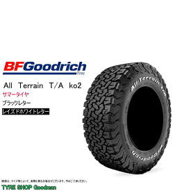 BFグッドリッチ 37×12.50R17 LT 124R LRD KO2 オールテレーンT/A ホワイトレター サマータイヤ (オン&オフロード)(個人宅不可)(17インチ)(37-12.5-17)