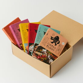 GOOD CACAO　カカオカレー6点ギフトセット | セット カレー カカオ [GOOD NATURE STATION] グッドカカオ グッドネイチャーステーション カカオくん