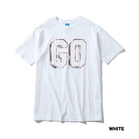 Good On グッドオン OLSS1257P GO S/S TEE GO Tシャツ メンズ レディース ユニセックス オールシーズン M L XL 日本製 アメリカ綿 コットン100％ プリントT 顔料染め エイジング 経年変化