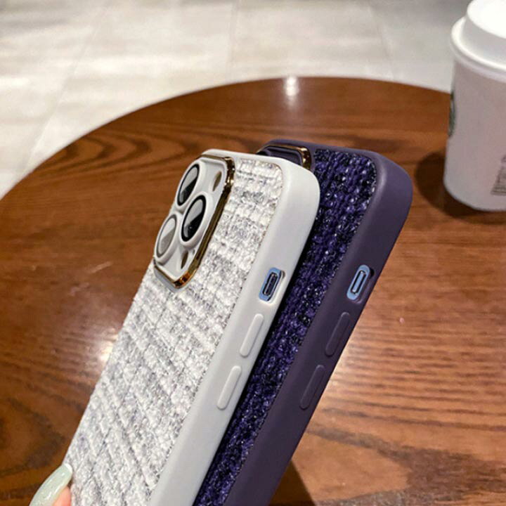 楽天市場】iPhone16ケース iPhone16Pro ケース ファブリック ツイード  