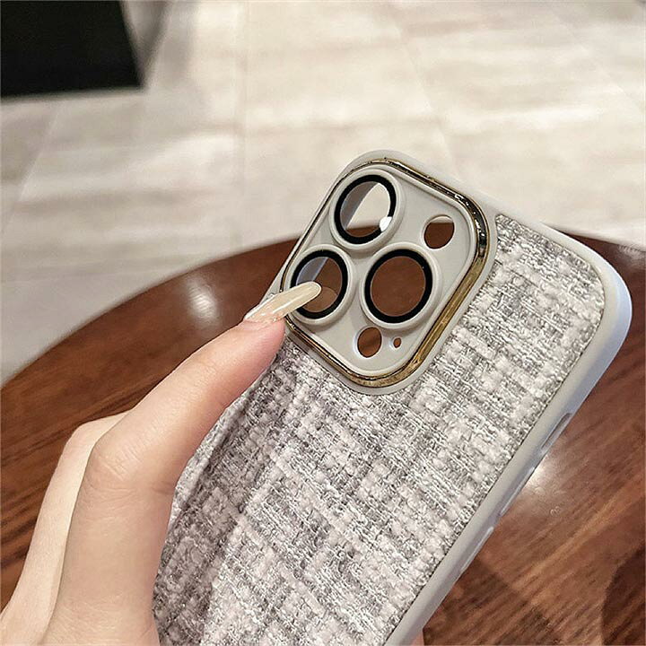 楽天市場】iPhone16ケース iPhone16Pro ケース ファブリック ツイード  