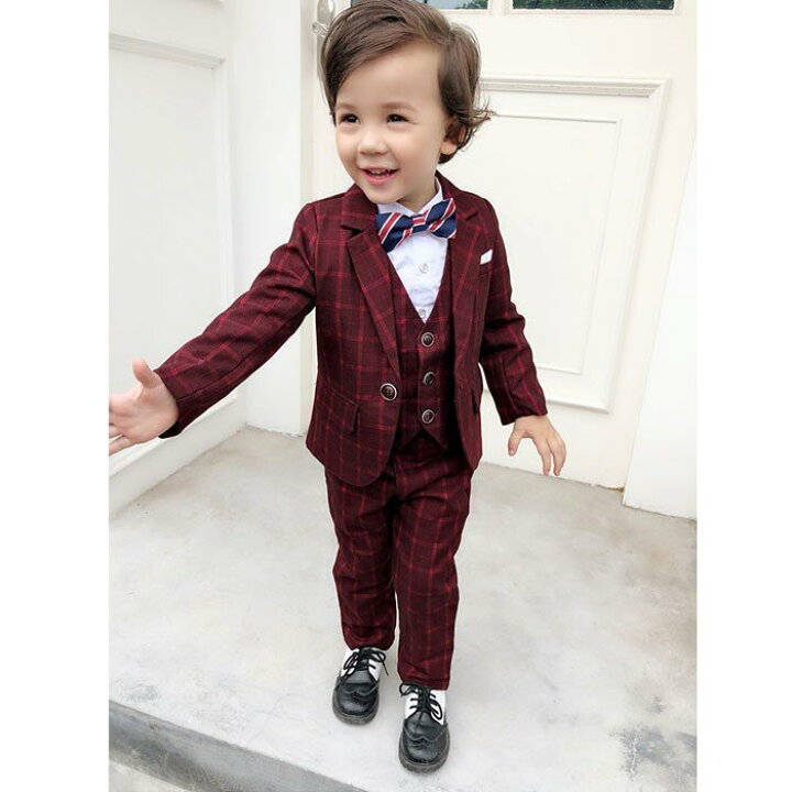 楽天市場】大人気！子供スーツ 80 90 小さいサイズ フォーマル 男の子 