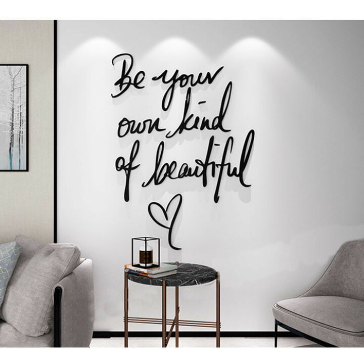 楽天市場 楽天1位 新作 ウォールステッカー おしゃれ 北欧 子供部屋 壁紙 ウォールデコ 壁掛け アイアン レンガ 北欧 インテリア おしゃれ ディスプレイ アルファベット 英語 ブラック ゴールド Goodprice Dragon