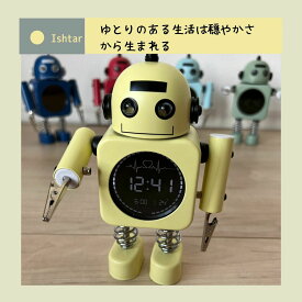 置き時計 目覚まし時計 かわいい ロボットデジタル時計 置き物 ロボット時計 ユニーク 置時計 静音 お祝い 子供が喜ぶ プレゼント 5色が選べる おしゃれ
