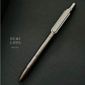 DEMI LOUS. 金属ボールペン 中性ペン 低重心 書きやすい おしゃれ シンプル デザイン 高級感 文房具 メンズ レディース プレゼント ギフト用 仕事用 学生用