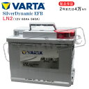 HONDA シビック ハッチバック [FK] 2.0 タイプ R DBA-FK8用/VARTA 560-500-056 LN2EFB シルバーダイナミックバッテリ…