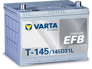 VARTA T-110/145D31L�F�o���^ �_�C�i�~�b�NEFB�o�b�e���[ ���A�C�h�����O�X�g�b�v�ԁE�[�d����ԑΉ��I