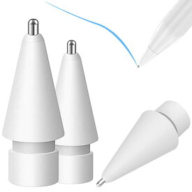 4個入り アップルペンシル 交換用ペンApple Pencil 1/2/Pro世代用の交換用アップルペンシルiPad Pencil用の高感度交換用ペン先と正確なコントロールペン先 ペン先 アップルペンシル ペン