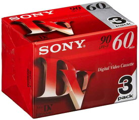 SONY ミニデジタルビデオカセット パック DVM60R3