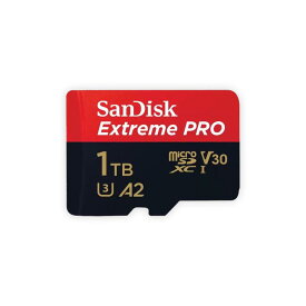 マイクロSD 1TB サンディスク Extreme PRO microSDXC A2 SDSQXCZ-1T00 海外パッケージ品