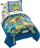 【送料無料】忍者タートルズ（Teenage Mutant Ninja Turtles）　キャラクター 子供用 布団セット シング…