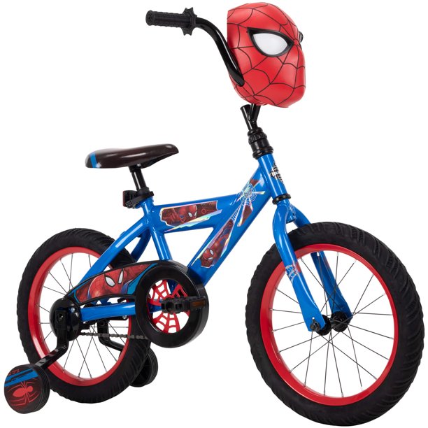 お祝いやプレゼントにも 当社の Huffy Disney 男の子用 大注目 自転車 スパイダーマン バイク 16インチ