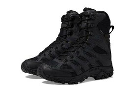 【サイズUS11・約29cm】送料無料 メレル Merrell Work メンズ 男性用 シューズ 靴 ブーツ ワークブーツ Moab 3 8&quot; Tactical Zip Wp - Black