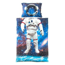 【送料無料】夢が叶いますように　宇宙飛行士　子供用 布団セット シングル 新一年生・子供部屋・キャラクターシーツ＆掛布団＆枕カバー 海外直輸入