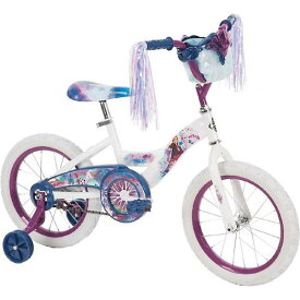 ディズニー　アナと雪の女王　アメリカ販売品　16インチ　子供　キッズバイク　自転車　本体白