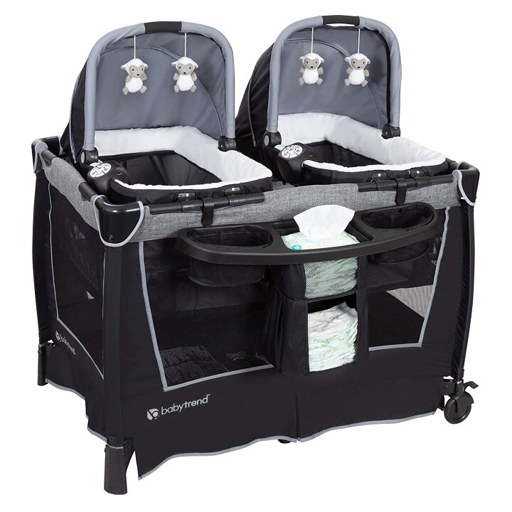 楽天市場】Baby Trend ベイビートレンド Retreat Twins Nursery Center  
